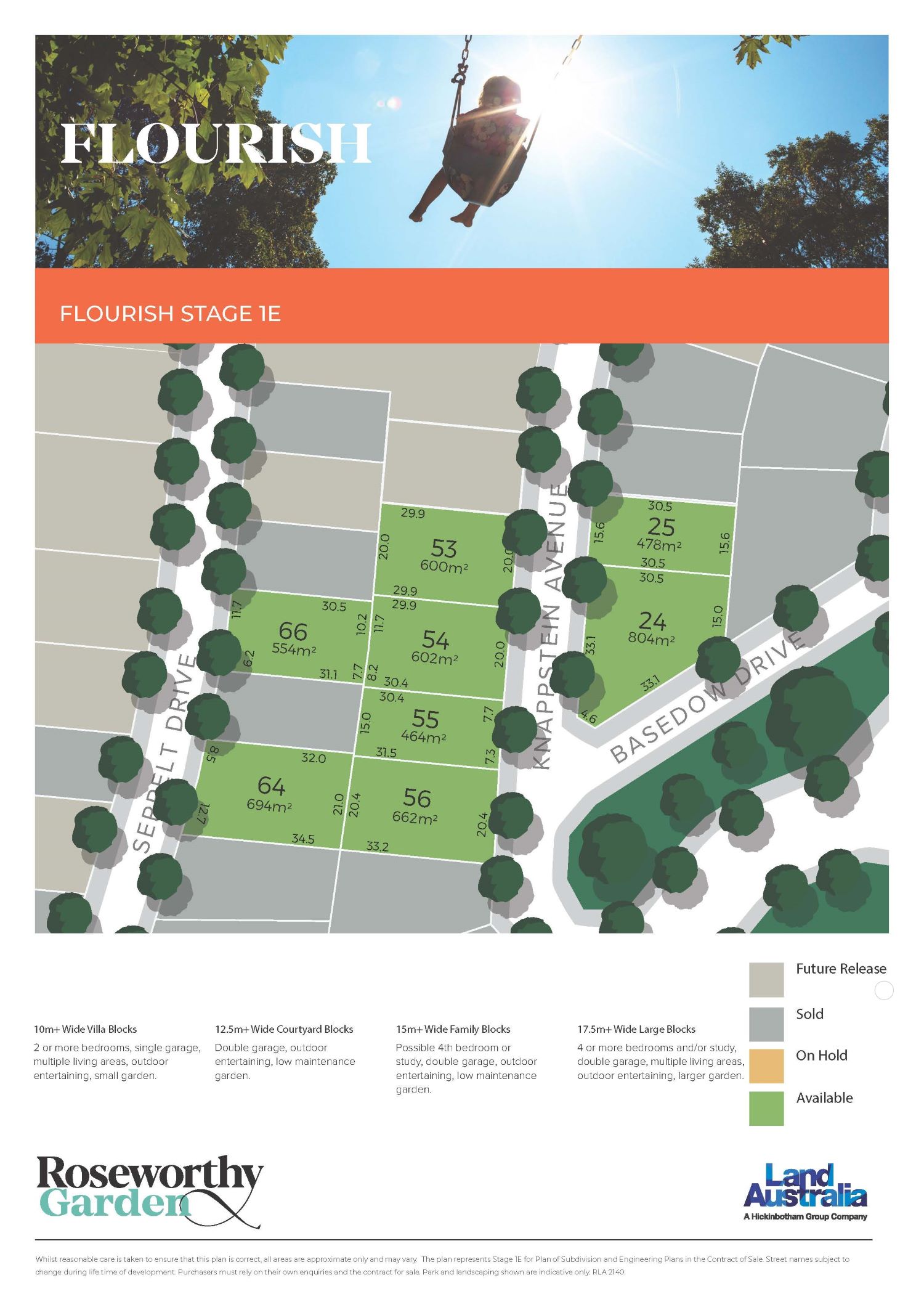 [Land for Sale] Roseworthy Garden Estate, Roseworthy OpenLot